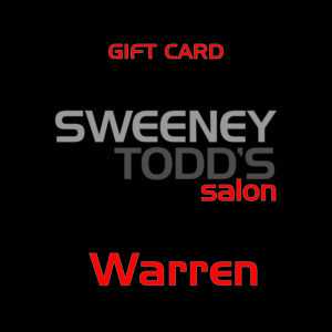 Gift Card w/Warren