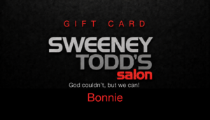 Gift Card w/Bonnie