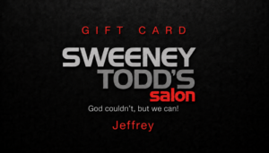 Gift Card w/Jeffrey